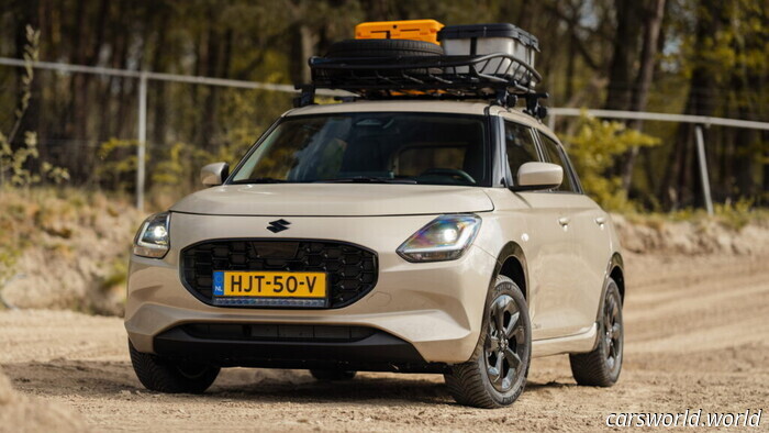 Esta Escotilla Suzuki AWD Se Siente Como El 911 Dakar De Las Calles De La Ciudad | Carscoops
